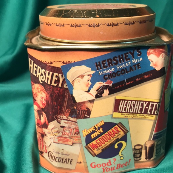 Hersheys Chocolate Canister Vintage Edition #3 - Picture 3 of 6